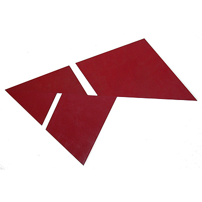 'Halbiertes Dreieck' von 2007
